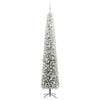 Kunstig juletre med 300 LED grønn 300 cm PVC og stål og plast