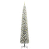 Kunstig juletre med 300 LED grønn 300 cm PVC og stål og plast