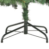 Kunstig juletre med LED -stripelys grønn 240 cm PVC og metall