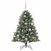 Kunstig juletre grønn 85 x 85 x 120 cm PVC og plast og stål
