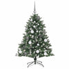 Kunstig juletre grønn 85 x 85 x 120 cm PVC og plast og stål