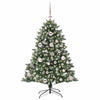 Kunstig juletre grønn 85 x 85 x 120 cm PVC og plast og stål
