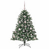 Kunstig juletre grønn 85 x 85 x 120 cm PVC og plast og stål