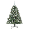 Kunstig juletre grønn 85 x 85 x 120 cm PVC og plast og stål