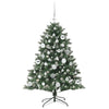 Kunstig juletre grønn 85 x 85 x 120 cm PVC og plast og stål