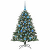 Kunstig juletre grønn 85 x 85 x 120 cm PVC og plast og stål