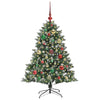 Kunstig juletre grønn 85 x 85 x 120 cm PVC og plast og stål
