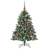 Kunstig juletre grønn 85 x 85 x 120 cm PVC og plast og stål