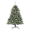 Kunstig juletre grønn 105 x 105 x 150 cm PVC og plast og stål
