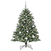 Kunstig juletre grønn 105 x 105 x 150 cm PVC og plast og stål