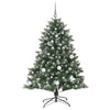 Kunstig juletre grønn 105 x 105 x 150 cm PVC og plast og stål