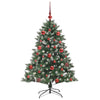 Kunstig juletre grønn 105 x 105 x 150 cm PVC og plast og stål