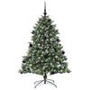 Kunstig juletre grønn 105 x 105 x 150 cm PVC og plast og stål