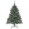 Kunstig juletre grønn 105 x 105 x 150 cm PVC og plast og stål