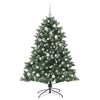 Kunstig juletre grønn 105 x 105 x 150 cm PVC og plast og stål
