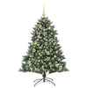 Kunstig juletre grønn 105 x 105 x 150 cm PVC og plast og stål