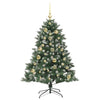 Kunstig juletre grønn 105 x 105 x 150 cm PVC og plast og stål