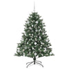 Kunstig juletre grønn 105 x 105 x 150 cm PVC og plast og stål