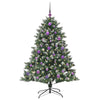 Kunstig juletre grønn 105 x 105 x 150 cm PVC og plast og stål