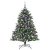 Kunstig juletre grønn 105 x 105 x 150 cm PVC og plast og stål