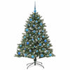 Kunstig juletre grønn 105 x 105 x 150 cm PVC og plast og stål