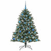 Kunstig juletre grønn 105 x 105 x 150 cm PVC og plast og stål