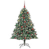 Kunstig juletre grønn 126 x 126 x 180 cm PVC og plast og stål