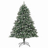 Kunstig juletre grønn 126 x 126 x 180 cm PVC og plast og stål
