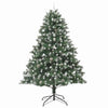 Kunstig juletre grønn 160 x 160 x 240 cm PVC og plast og stål
