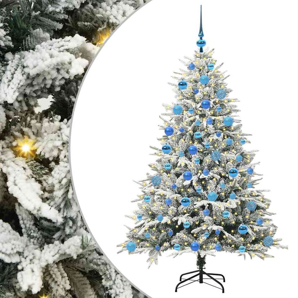 Kunstig Forhåndsbelyst Juletre med Ballettsett grønn 180 cm