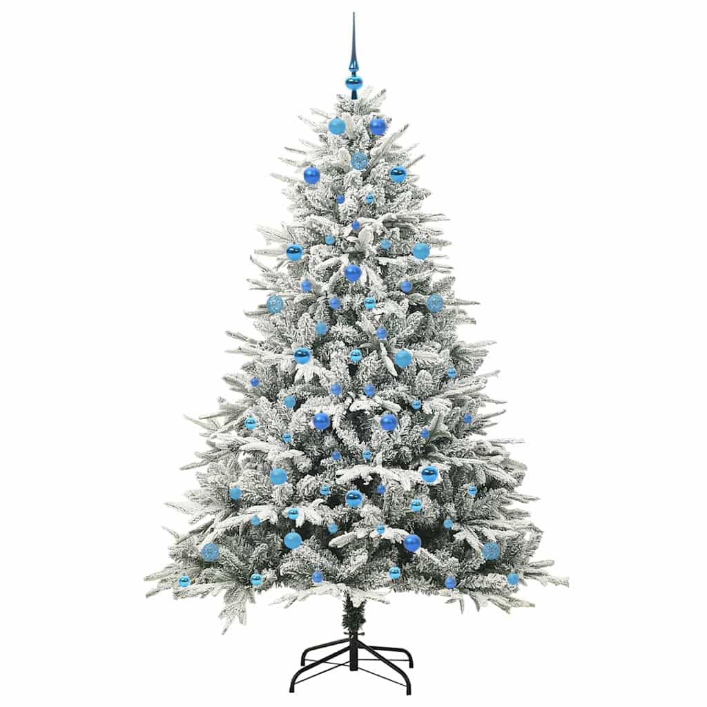 Kunstig Forhåndsbelyst Juletre med Ballettsett grønn 210 cm