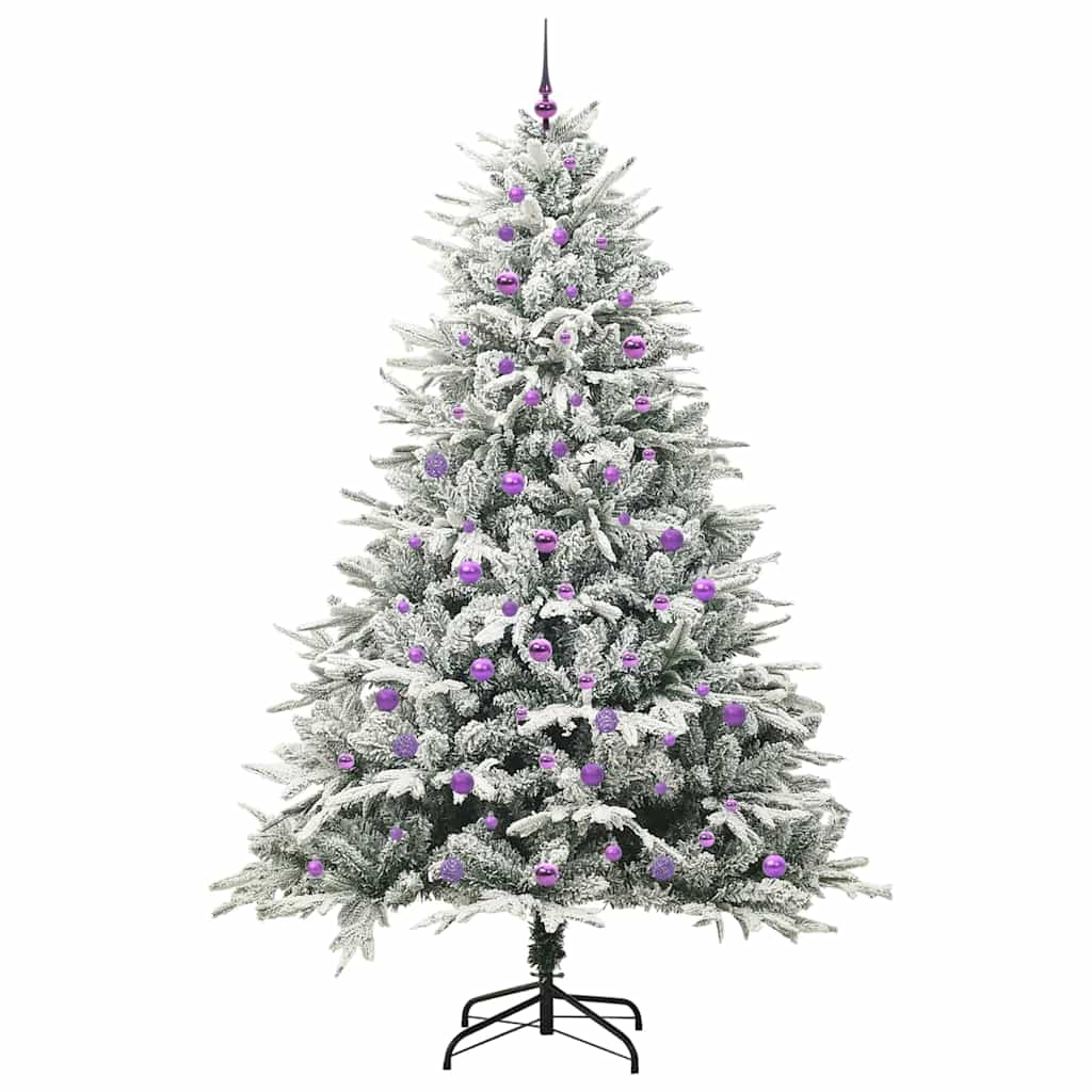 Kunstig Forhåndsbelyst Juletre med Ballettsett grønn 240 cm