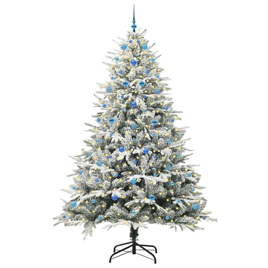 Kunstig Forhåndsbelyst Juletre med Ballettsett grønn 240 cm
