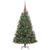 Kunstig sammensatt juletre grønn 120 cm PVC og metall