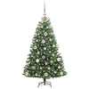 Kunstig sammensatt juletre grønn 120 cm PVC og metall