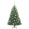 Kunstig sammensatt juletre grønn 120 cm PVC og metall