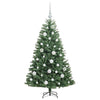 Kunstig sammensatt juletre grønn 120 cm PVC og metall