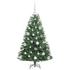 Kunstig sammensatt juletre grønn 120 cm PVC og metall