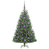 Kunstig sammensatt juletre grønn 120 cm PVC og metall
