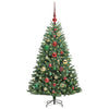 Kunstig sammensatt juletre grønn 120 cm PVC og metall