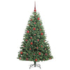 Kunstig sammensatt juletre grønn 150 cm PVC og metall