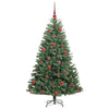 Kunstig sammensatt juletre grønn 150 cm PVC og metall