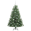 Kunstig sammensatt juletre grønn 150 cm PVC og metall