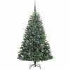 Kunstig sammensatt juletre grønn 150 cm PVC og metall