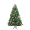 Kunstig sammensatt juletre grønn 150 cm PVC og metall