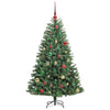 Kunstig sammensatt juletre grønn 150 cm PVC og metall
