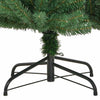 Kunstig sammensatt juletre grønn 180 cm PVC og metall