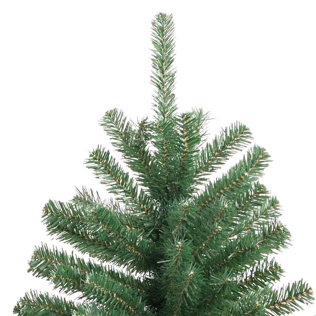 Kunstig sammensatt juletre grønn 240 cm PVC og metall