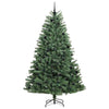 Kunstig sammensatt juletre grønn 240 cm PVC og metall