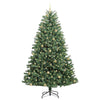 Kunstig sammensatt juletre grønn 240 cm PVC og metall